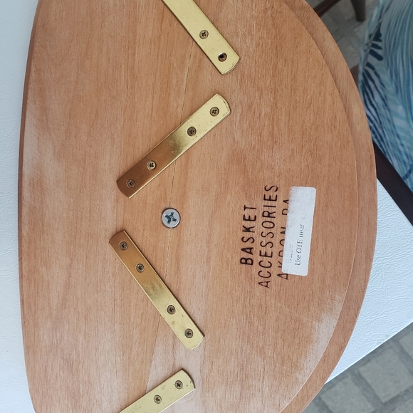 Longaberger 1998 Holiday Hostess Winter Wishes Basket Combo: Lid Liner Protector - Picture 4 of 6